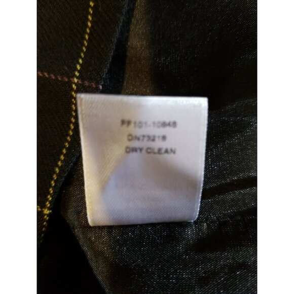 Vintage Pendleton Black Wool Cropped Blazer Jacket Womens Size 8 Preppy Classic - Picture 7 of 11